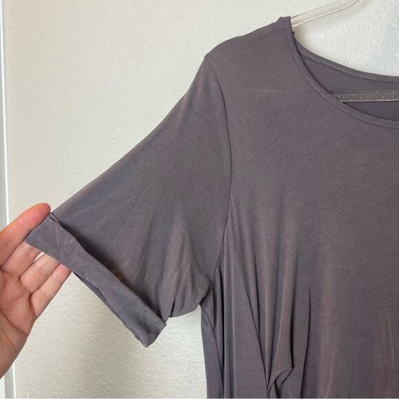 BNWT! VICI City Haze Maxi Dress in Pewter in Modal Fabric Size L - Picture 7 of 10